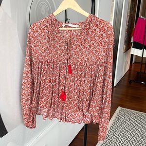 ZARA Hippie Shirt - Medium